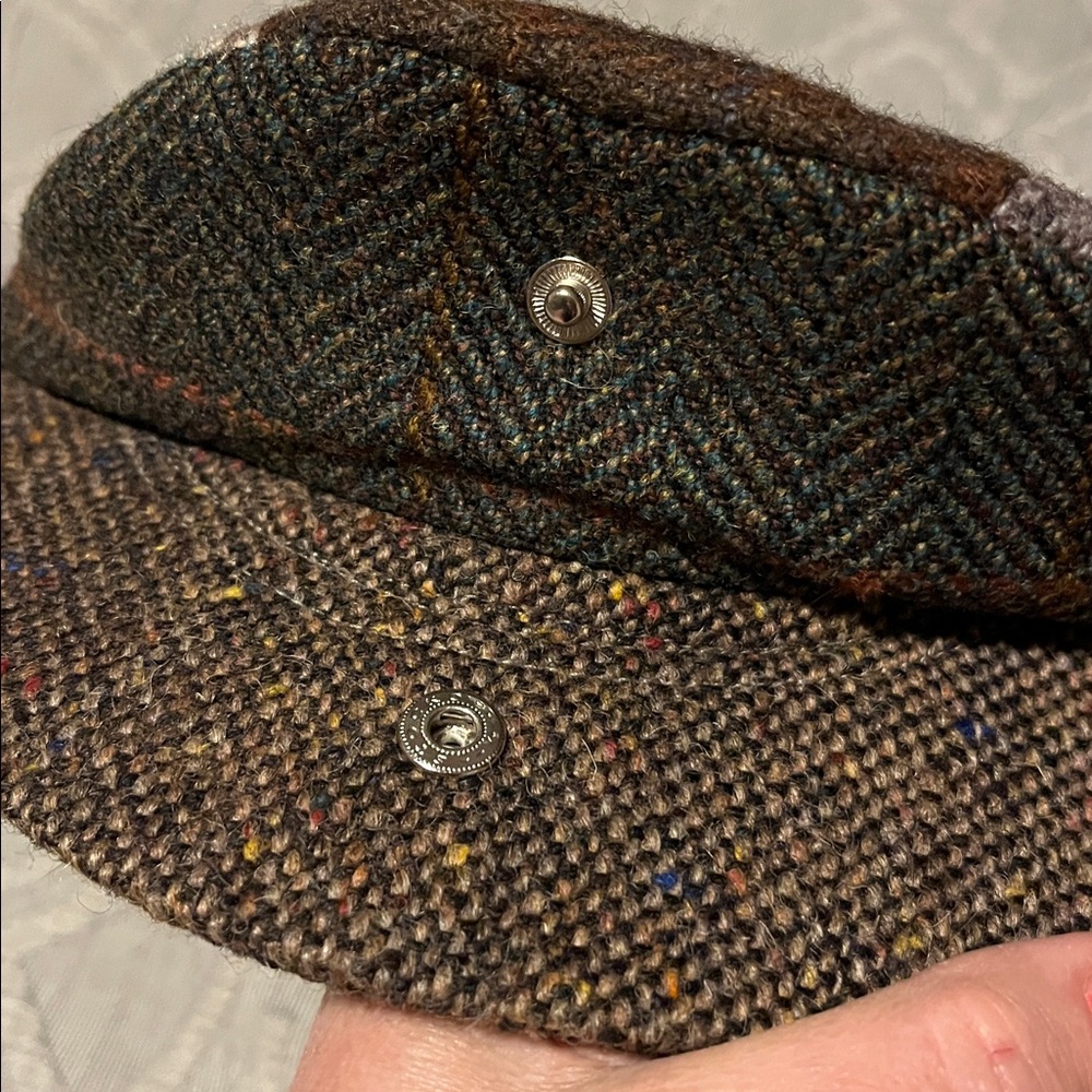 Patchwork Flat Cap From Ireland, , Small Size Wom… - image 3